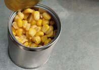 núcleos frescos de Tin Packed Canned Sweet Corn do metal com marca própria