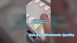 Fornecedor de pão de folha de lótus de alimentos congelados (Gua Bao)