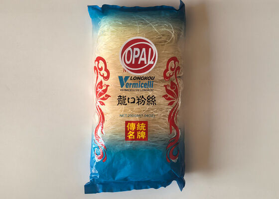 Fábrica Vermicelli de feijão verde sem glúten.