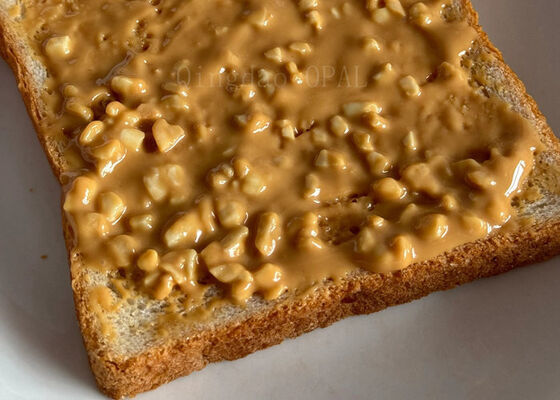 Manteiga de amendoim crocante - Exportação da UE HALAL Certificada, fábrica chinesa OEM