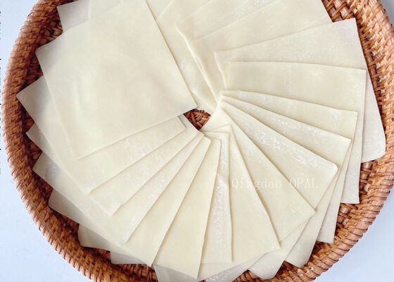 Invólucros Wonton | Certificado BRC e HALAL | Fábrica padrão da UE