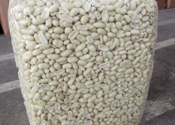 Amendoim Cru Descascado e Branqueado Premium, HALAL e em Conformidade com a UE, Amendoim Cru sem Pele para Importação