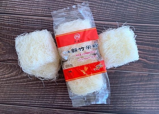 macarronetes de aletria do arroz sem glúten