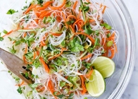 Amido tailandês de Mung Bean Starch Noodles Thread da aletria imediata