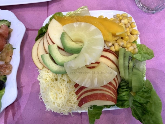 Milho doce estanhado enlatado