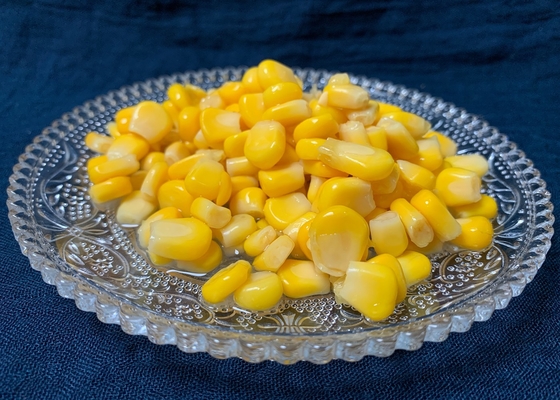 Núcleo de milho doce enlatado empilhável