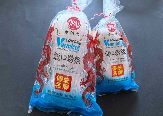 Autênticos macarrão chinês de feijão Mung