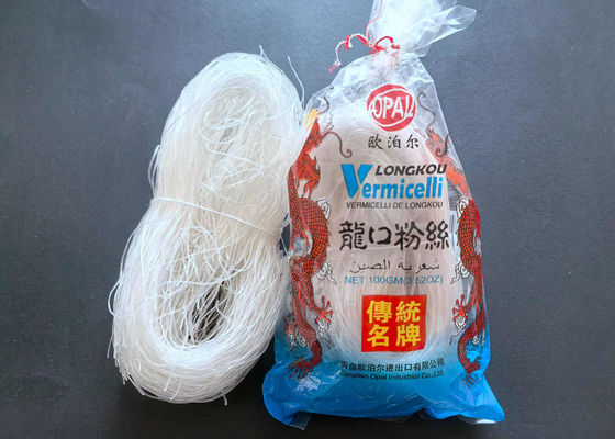 Amido de feijão Mung Bean Vermicelli com cor transparente 100g