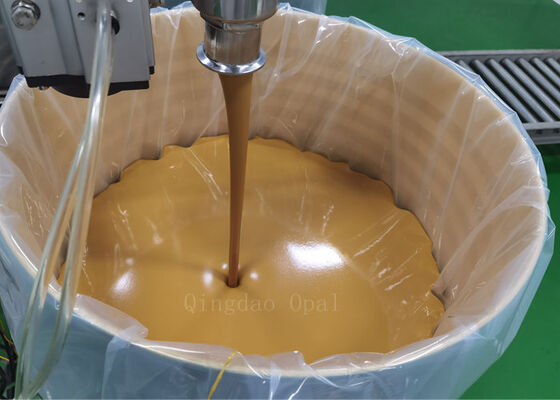 Pasta de amendoim torrada Halal direto da fábrica, embalagem de tambor de 225 kg, perfeita para processadores de waffle e fábricas de alimentos da Malásia
